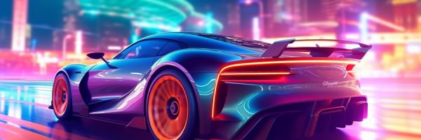 Gravity Drive FLUX futuristic car