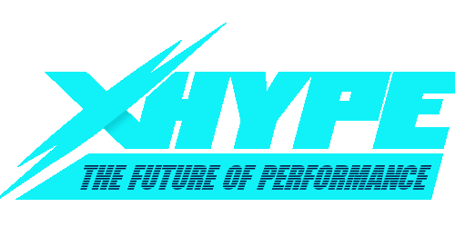 XHYPE® Logo Neon With Slogan (PNG)