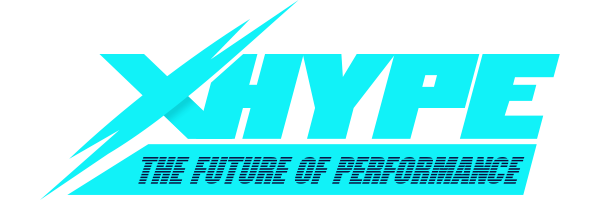 XHYPE® Logo Neon With Slogan (PNG)